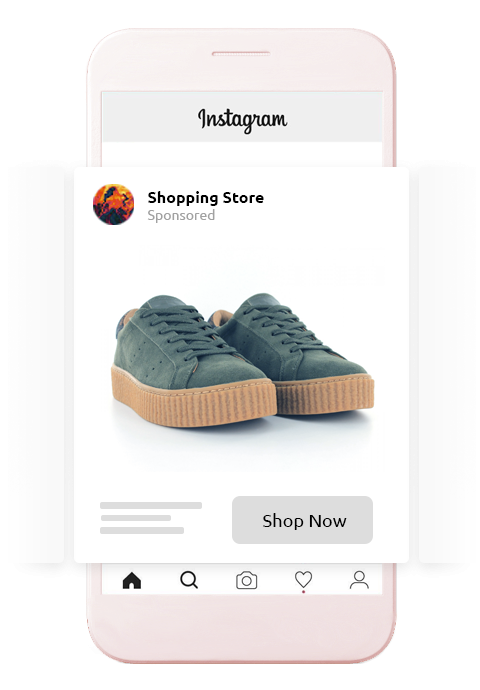 Exemple Instagram ads