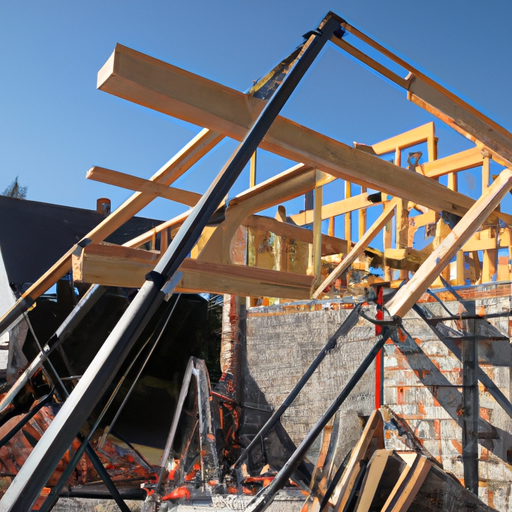 Amélioration de la structure d'une maison à Mazinghem