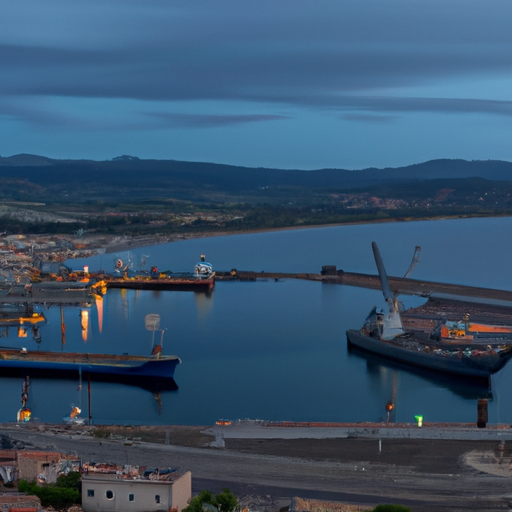 Vue apaisante de PORT VENDRES depuis notre terrasse
