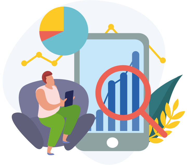Illustration of a site optimized for search engine optimization